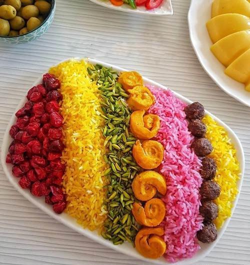 عکس برنج زرشک پلو