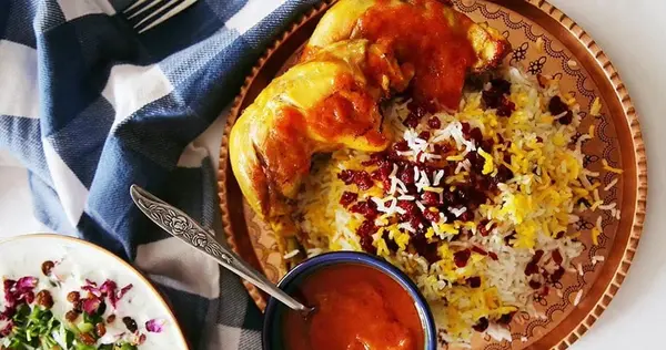 عکس برنج زرشک پلو