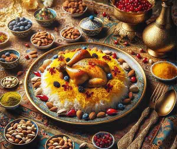 عکس برنج زرشک