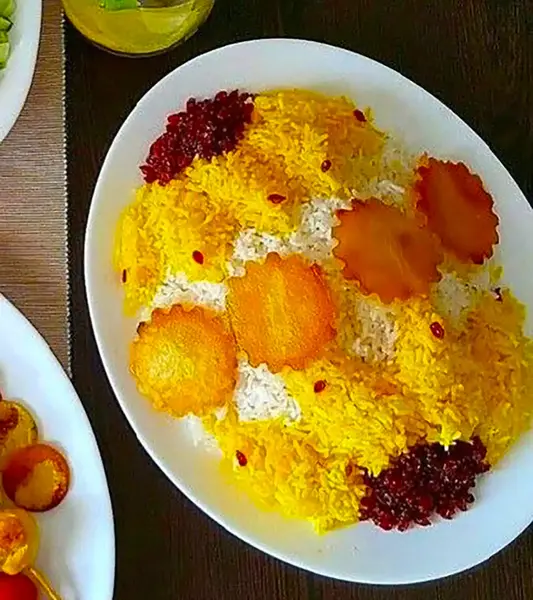 عکس برنج زرشک