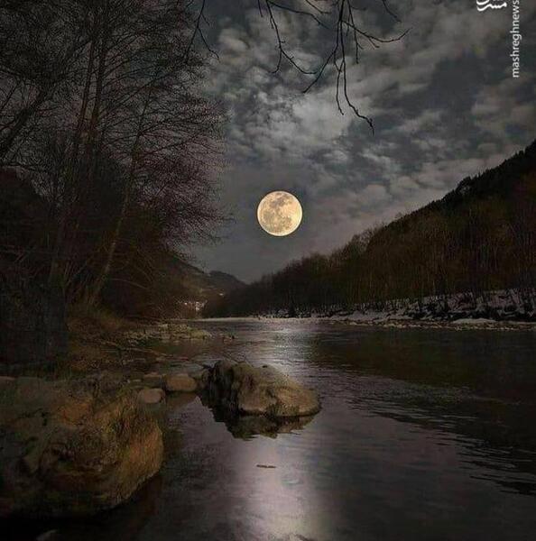 عکس زیبای ماه