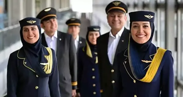 عکس زیبا از مهمانداران هواپیما