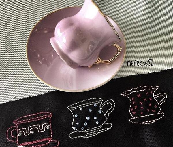 عکس زیبا از فنجان چای