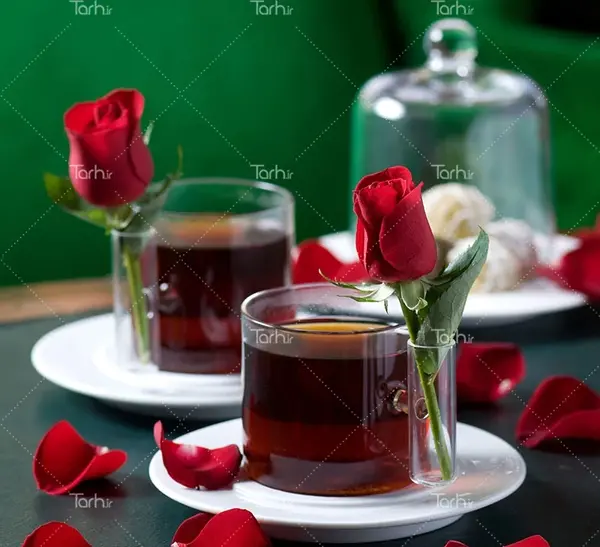 عکس فنجان چای زیبا