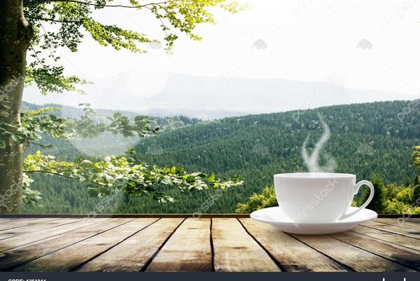 عکس فنجان چای زیبا