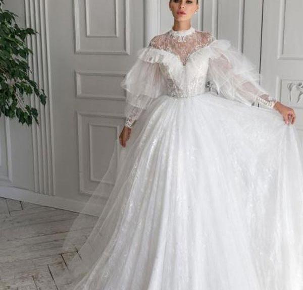 عکس از زیباترین لباس عروس دنیا