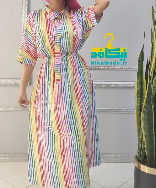 عکس لباس رنگین کمانی