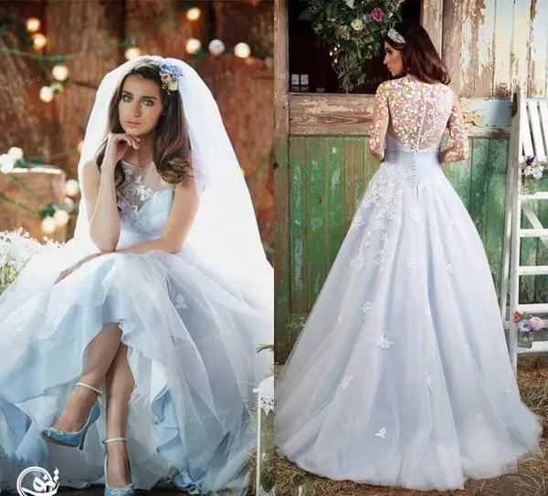 عکس لباس عروس بچه گانه رنگین کمانی