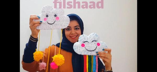 عکس از رنگین کمان کاردستی