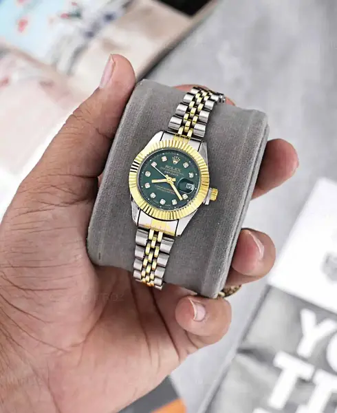 عکس ساعت رولکس طلایی