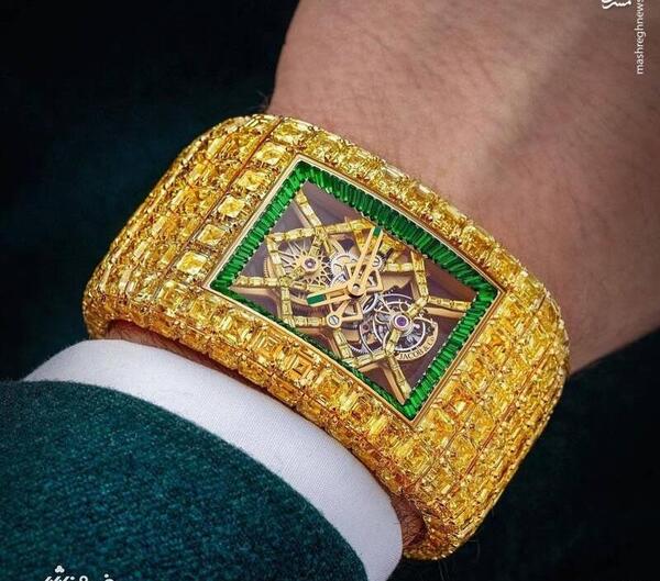 عکس ساعت هوشمند رونالدو
