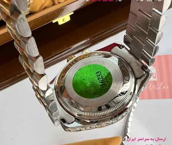عکس پشت ساعت رولکس اصل