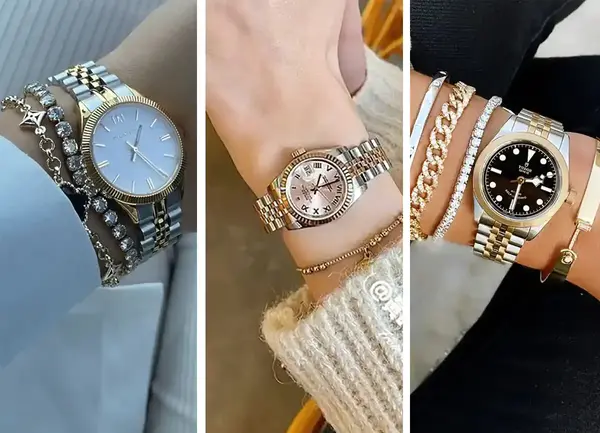 عکس ساعت زنانه لاکچری