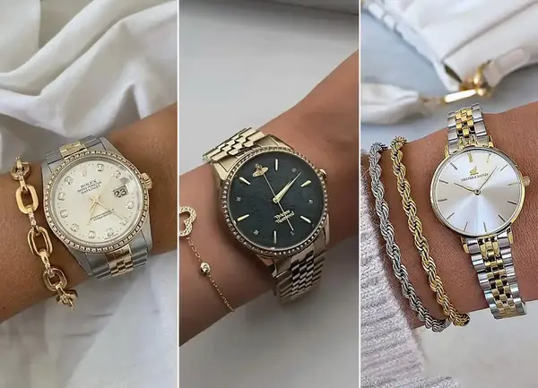 عکس ساعت زنانه لاکچری