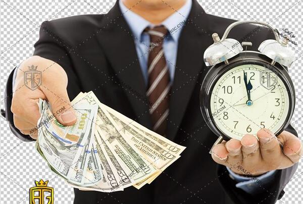 عکس ساعت گذر زمان