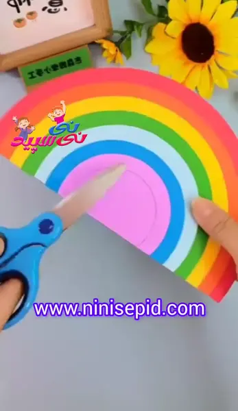 عکس نحوه تشکیل رنگین کمان