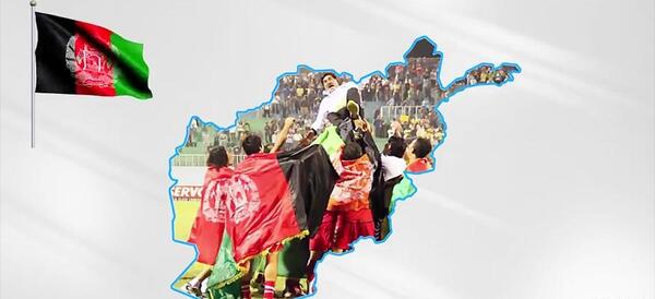 عکس شیر با بیرق افغانستان