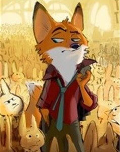 عکس روباه کارتون زوتوپیا