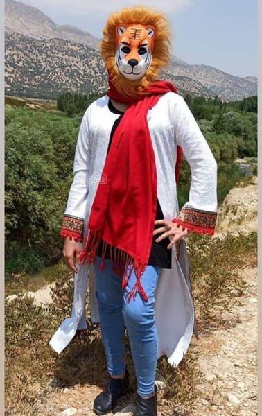 عکس لباس شیر تعزیه