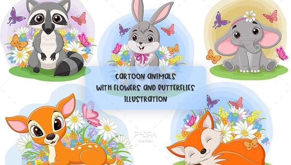 عکس روباه خوشگل کارتونی