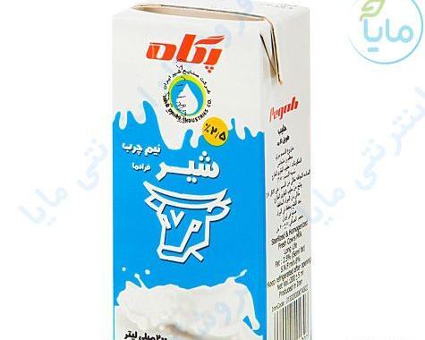 عکس شیر عسل پاکتی