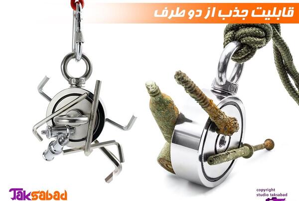 عکس آهنربای بزرگ