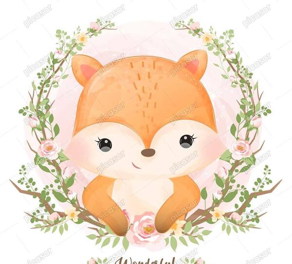 عکس روباه نقاشی بچه گانه