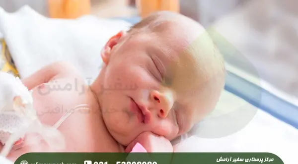 عکس از ریه نوزاد