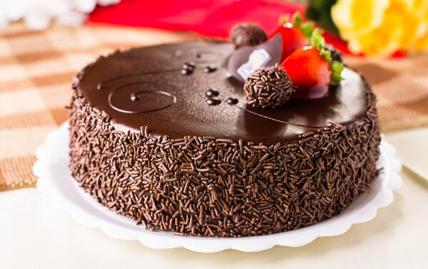 عکس کیک شیر داغ