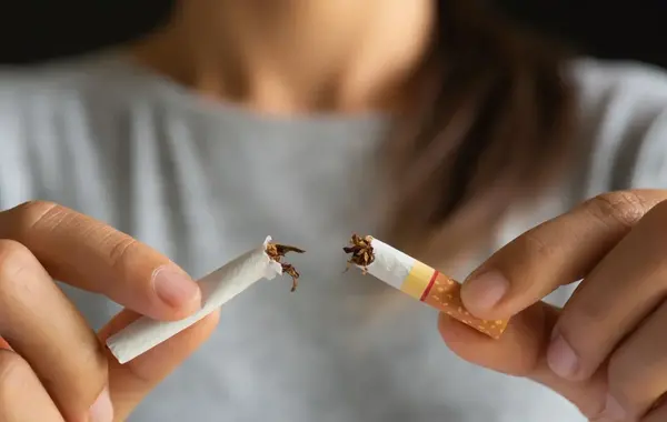 عکس سی تی اسکن ریه فرد سیگاری