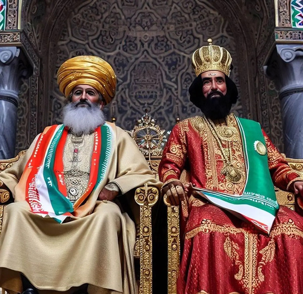 عکس نادر شاه هوش مصنوعی