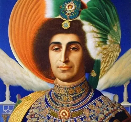 عکس نادر شاه هوش مصنوعی