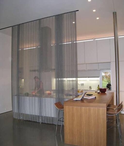 عکس پرده ریش ریشی