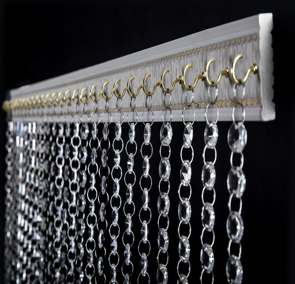 عکس پرده ریش ریشی