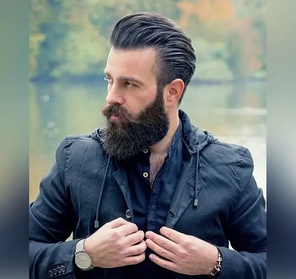 عکس مدل مو و ریش بلند