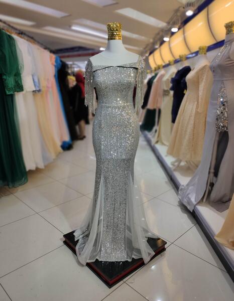 عکس لباس مجلسی ریش ریشی
