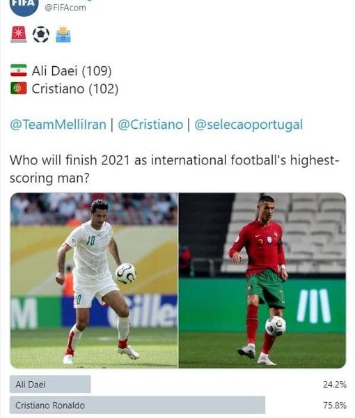 عکس رونالدو در فیفا ۲۴