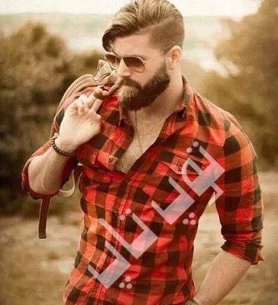 عکس مرد ریش قرمز