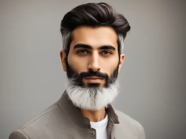 عکس مرد ریش قرمز