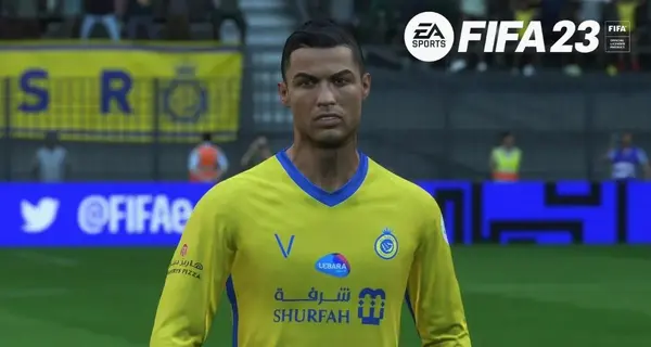 عکس رونالدو در فیفا ۲۵