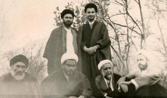 عکس جوانی خمینی بدون ریش