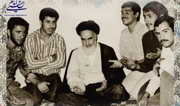 عکس جوانی خمینی بدون ریش