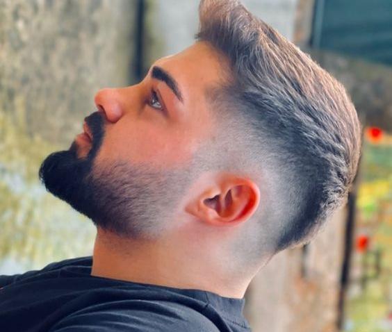 عکس ریش خط دار