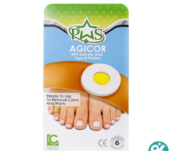 جراحی چسب عکس ریشه میخچه پا
