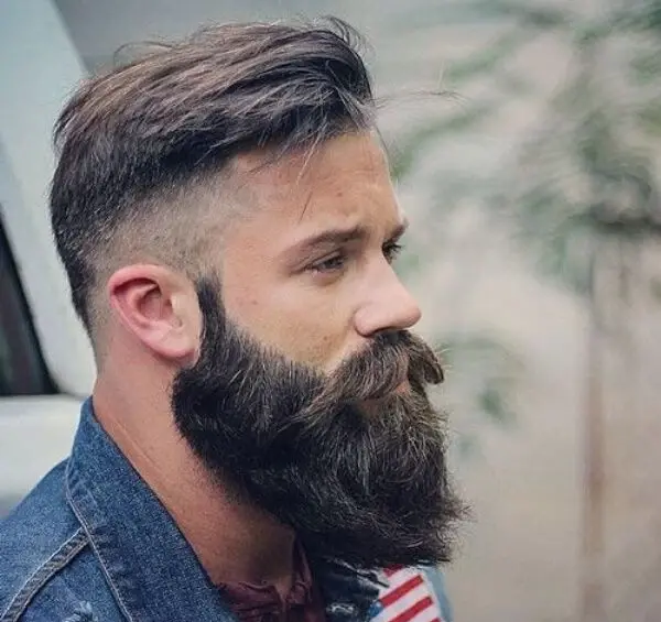 عکس ریش بلند سایه دار