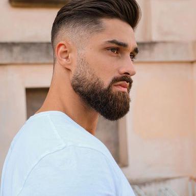 عکس ریش بلند سایه دار