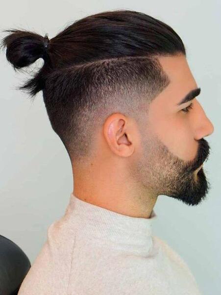 عکس ریش بلند سایه دار
