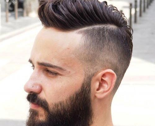 عکس ریش بلند سایه دار