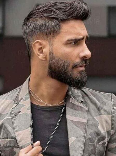 عکس مرد ریش دار جذاب