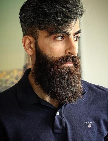 عکس ریش و سبیل جذاب